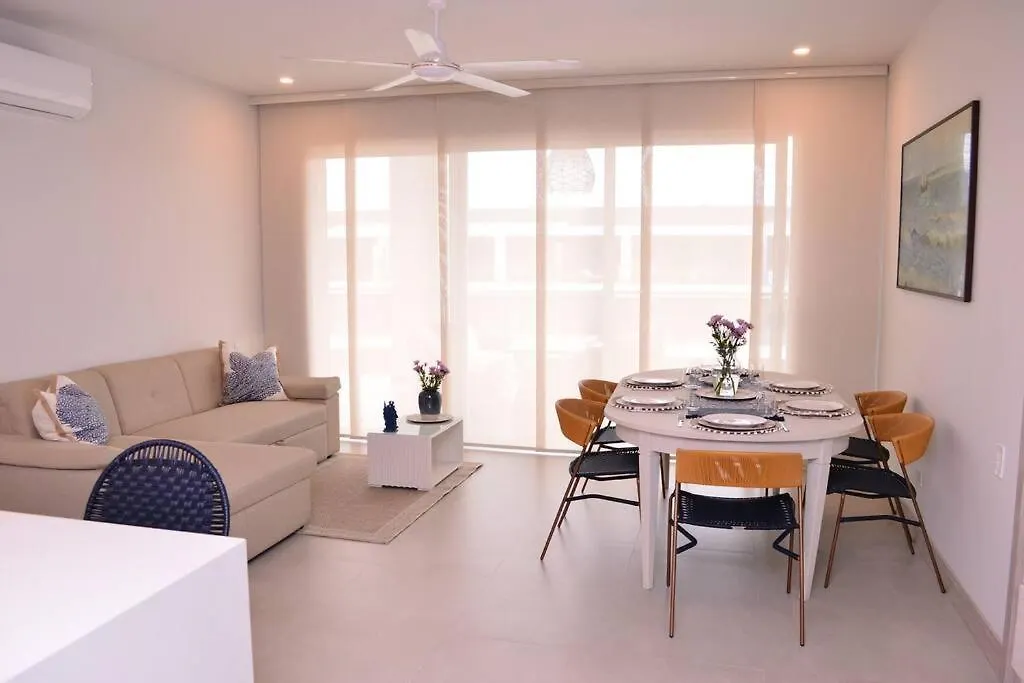 Lujoso Penthouse - Vista Al Mar - Playa Privada Apartman Cartagena