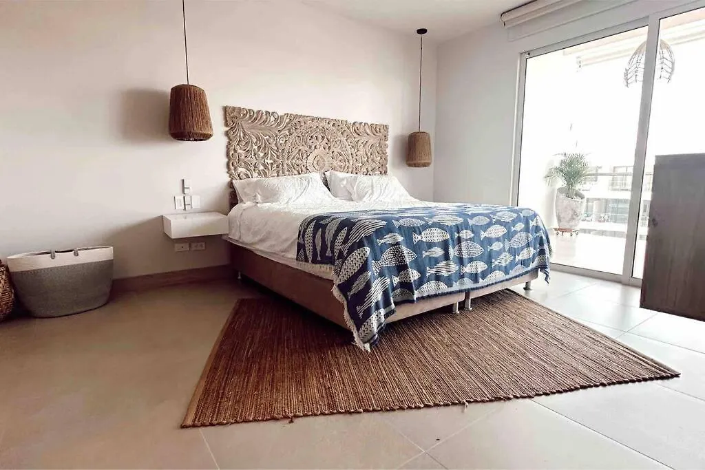 Lujoso Penthouse - Vista Al Mar - Playa Privada Apartman Cartagena